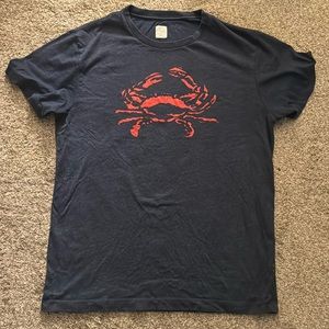 J crew crab shirt